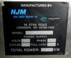 Used New Jersey Machine 305SL Colt Pressure Sensitive Labeler. Machine is rated at speeds of up to 800