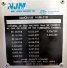 Used New Jersey Machine 305SL Colt Pressure Sensitive Labeler. Machine is rated at speeds of up to 800