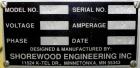 Used- Shorewood 30P Pressure Sensitive Labeler