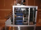 Used Shorewood tube labeler, model 350. Digital applicator head, indexing turret with quick-change mandrels. Capable of applying a wrinkle/bubble free wrap around label or spot labeling to existing p...