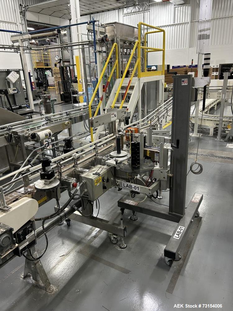 Universal Labeling Systems Pressure Senitive Wraparound Labeler