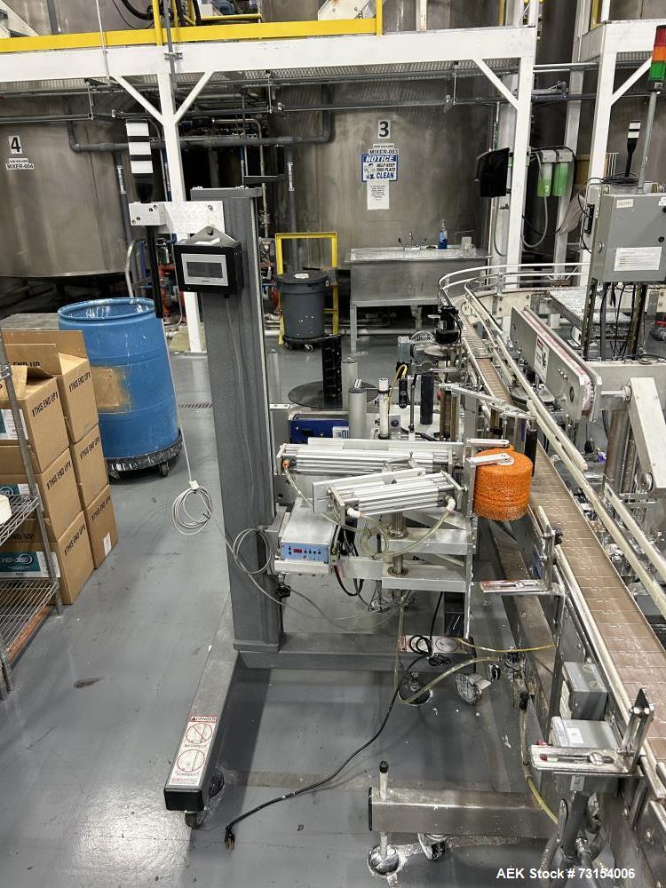 Universal Labeling Systems Pressure Senitive Wraparound Labeler