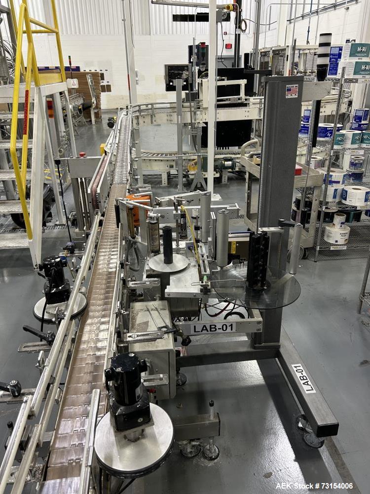 Universal Labeling Systems Pressure Senitive Wraparound Labeler
