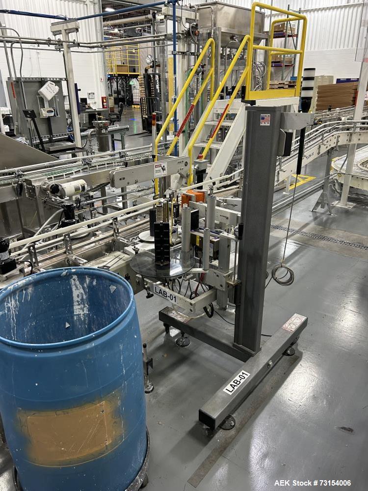 Universal Labeling Systems Pressure Senitive Wraparound Labeler