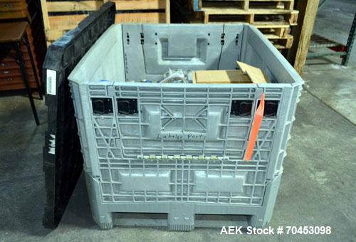 Used ALS T2-350 Automatic Tube Labeler capable of doing plastic or metal tubes. Rated at speeds to 90 tubes per minute (depending on tube size). Tube size: Diameter 10mm - 50mm. Label size range: wid...