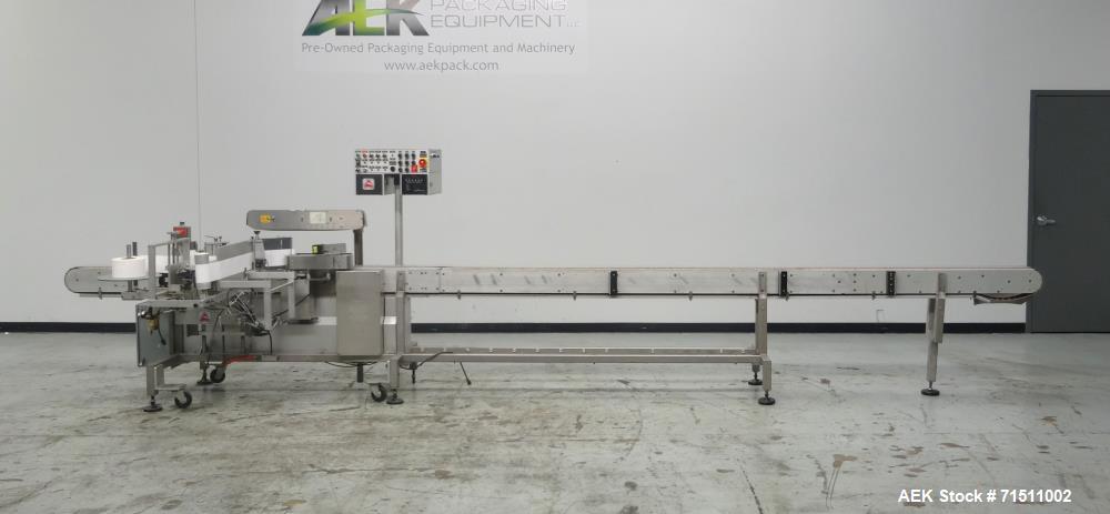 Used Accraply Model 350PW Pressure Sensitive Labeler