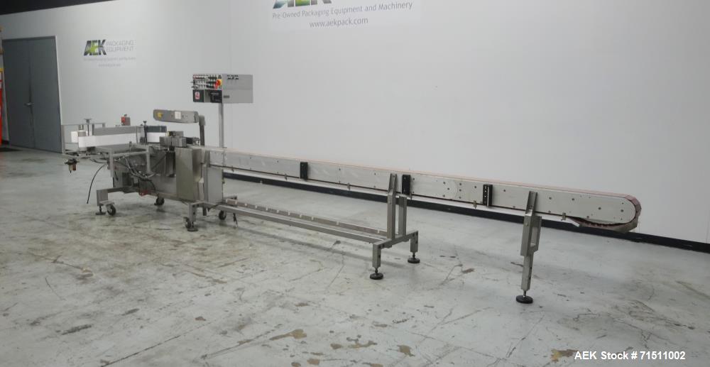 Used Accraply Model 350PW Pressure Sensitive Labeler
