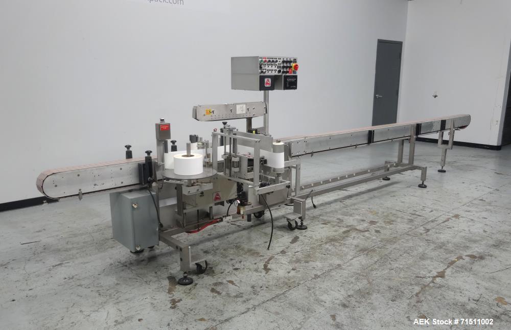Used Accraply Model 350PW Pressure Sensitive Labeler