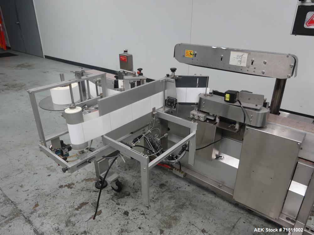 Used Accraply Model 350PW Pressure Sensitive Labeler