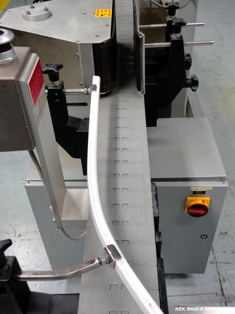 Used Accraply Model 35PW Wraparound Pressure Sensitive Labeler