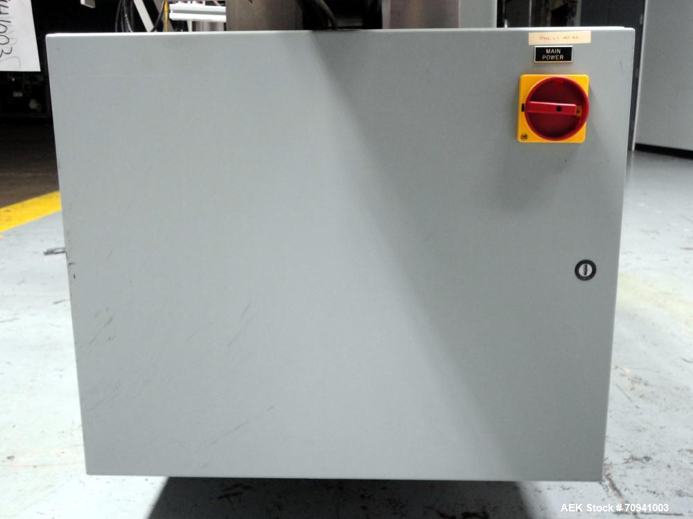 Used Accraply Model 35PW Wraparound Pressure Sensitive Labeler