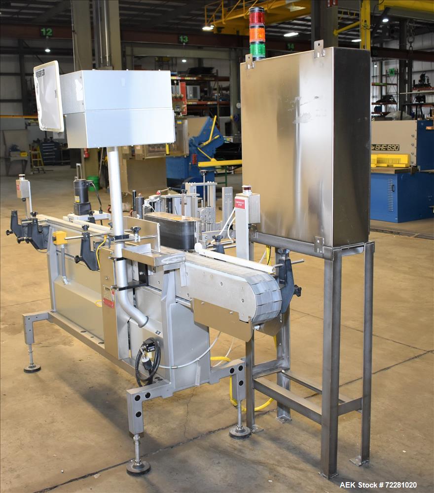 Used Accraply Wrap Around Bottle Labeler