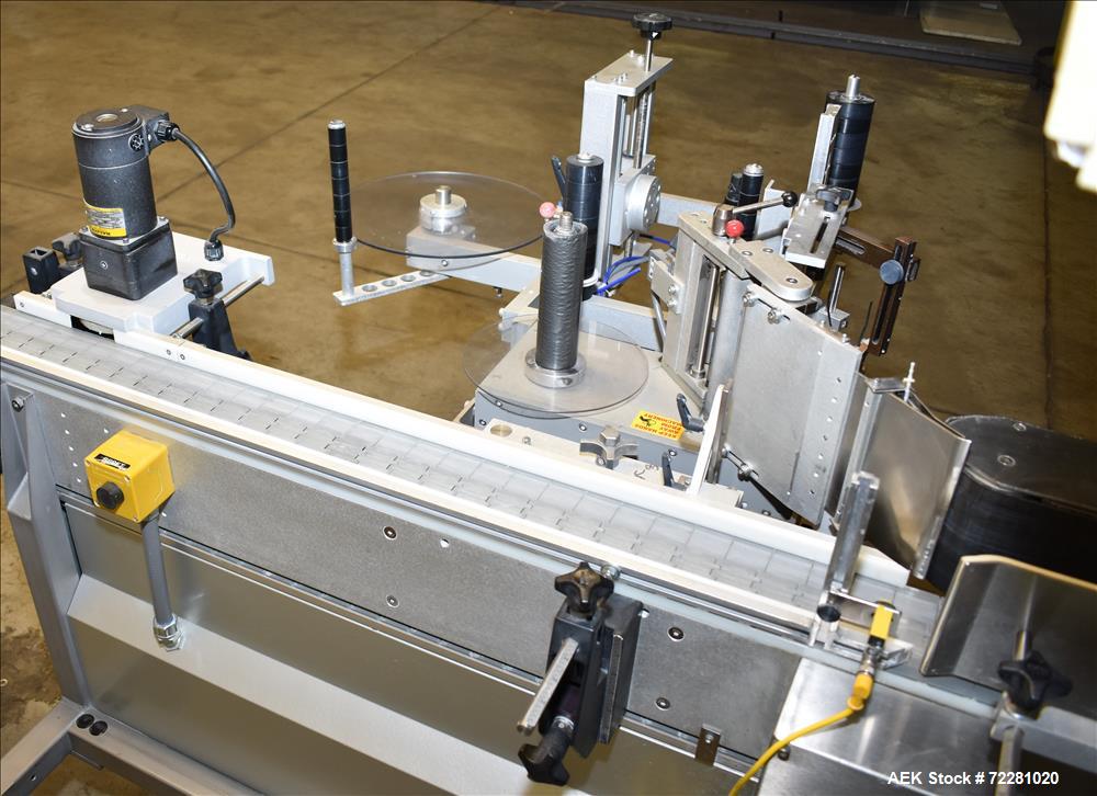 Used Accraply Wrap Around Bottle Labeler