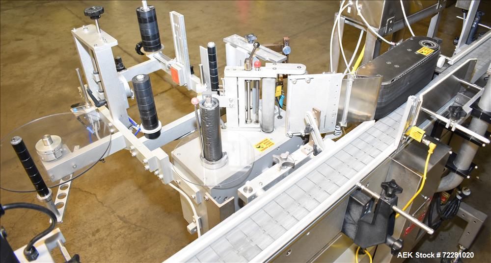 Used Accraply Wrap Around Bottle Labeler