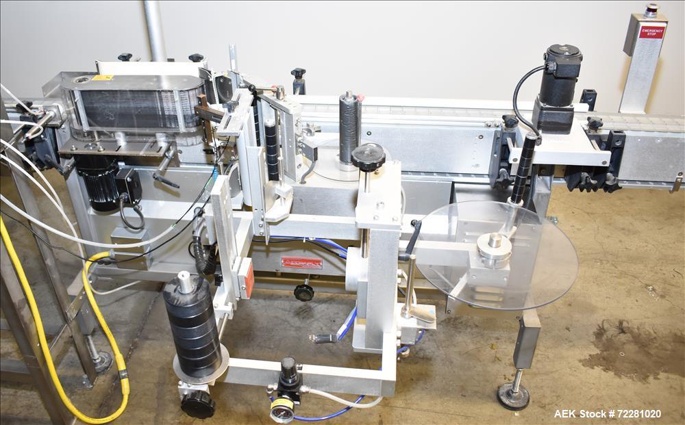 Used Accraply Wrap Around Bottle Labeler