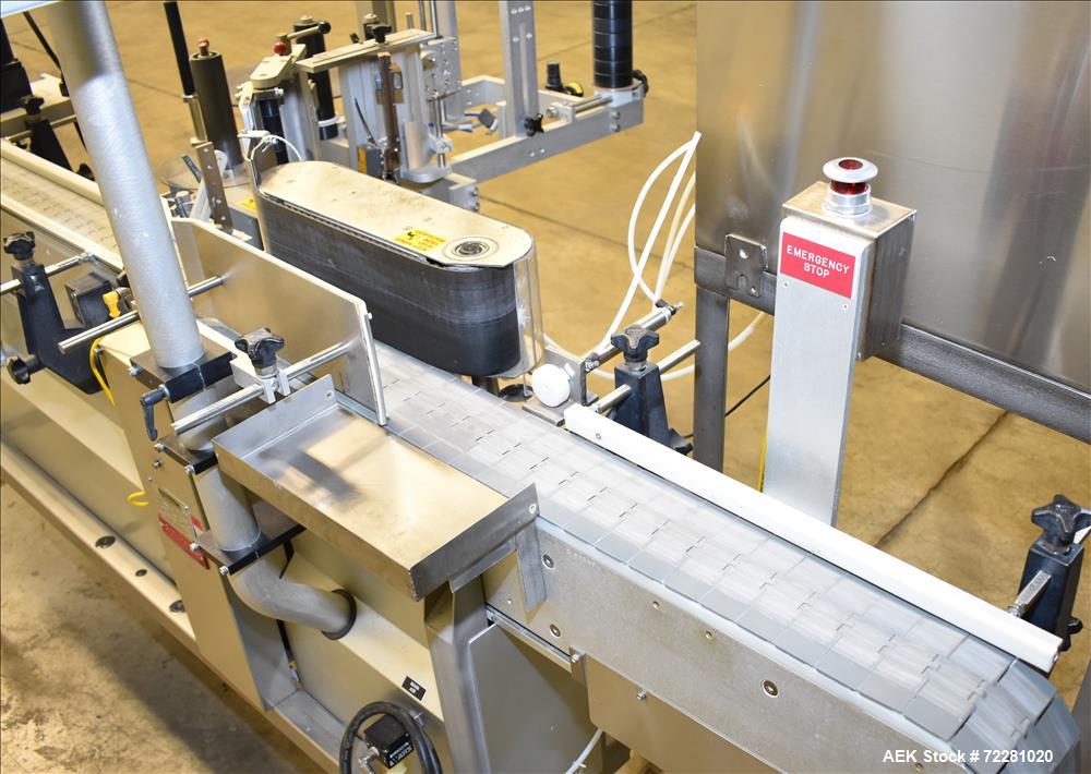 Used Accraply Wrap Around Bottle Labeler