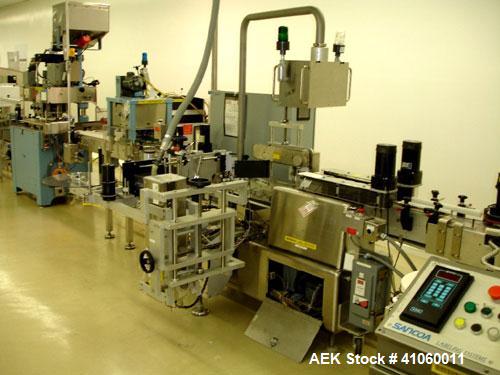 Used Accraply Labeler, Model 4000PW with label head and printer, serial #2577.
