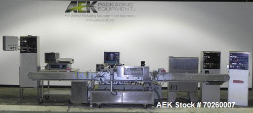 Used Accraply 9000 Wraparaound Pressure Sensitive Labeler