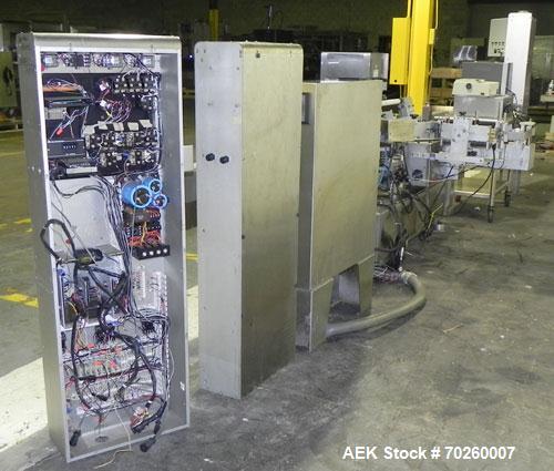 Used Accraply 9000 Wraparaound Pressure Sensitive Labeler