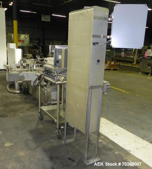 Used Accraply 9000 Wraparaound Pressure Sensitive Labeler