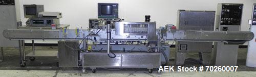 Used Accraply 9000 Wraparaound Pressure Sensitive Labeler