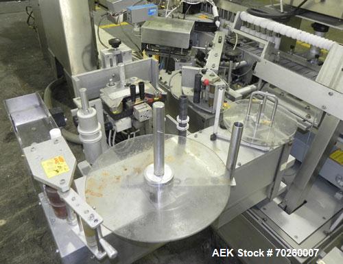 Used Accraply 9000 Wraparaound Pressure Sensitive Labeler