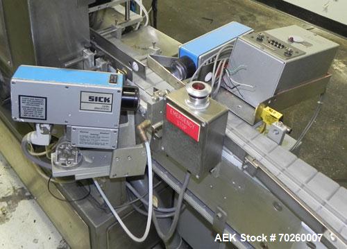 Used Accraply 9000 Wraparaound Pressure Sensitive Labeler