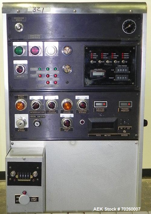 Used Accraply 9000 Wraparaound Pressure Sensitive Labeler