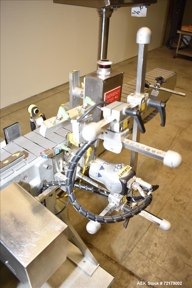 Used Accraply Pressure Sensitive Wraparound Labeler, Model 9000PW
