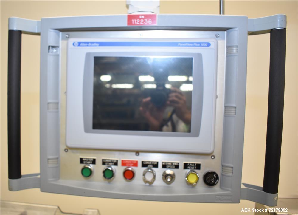 Used Accraply Pressure Sensitive Wraparound Labeler, Model 9000PW