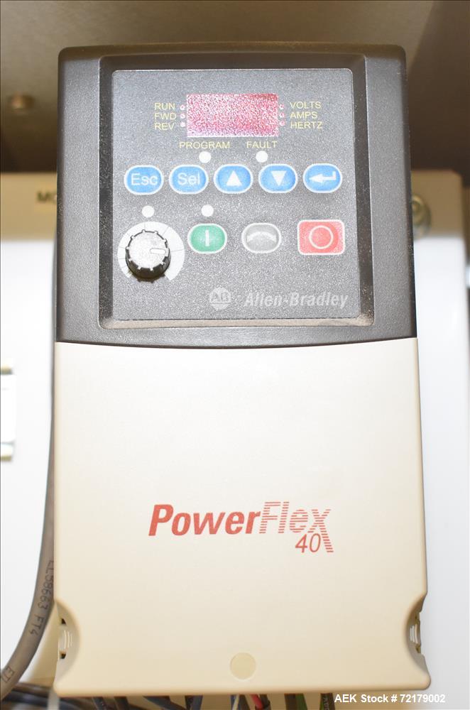 Used Accraply Pressure Sensitive Wraparound Labeler, Model 9000PW