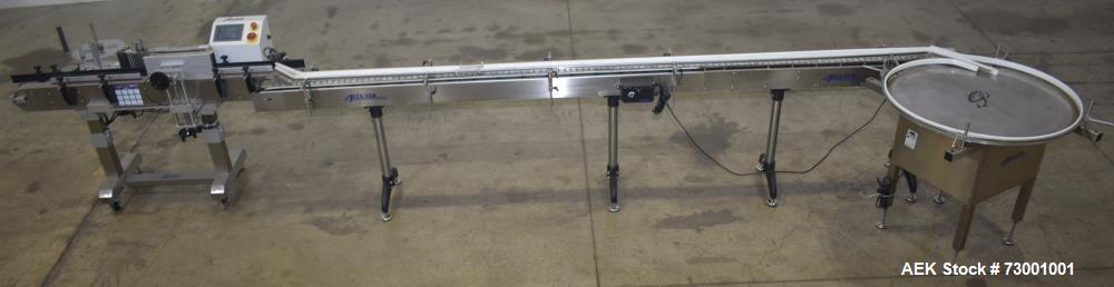 Accutek Automatic Pressure Sensitive Wraparound Labeler