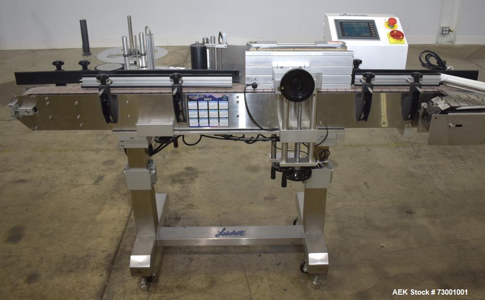 Accutek Automatic Pressure Sensitive Wraparound Labeler