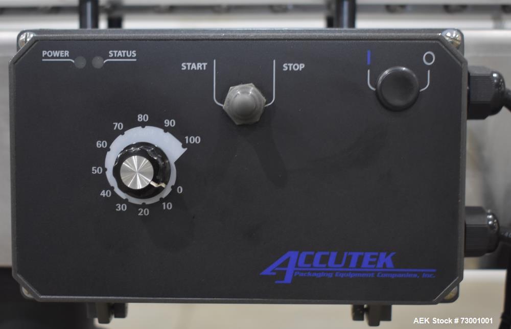 Accutek Automatic Pressure Sensitive Wraparound Labeler