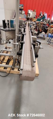 Used All Fill Model Accuwrap Wraparound Pressure Sensitive Labeler