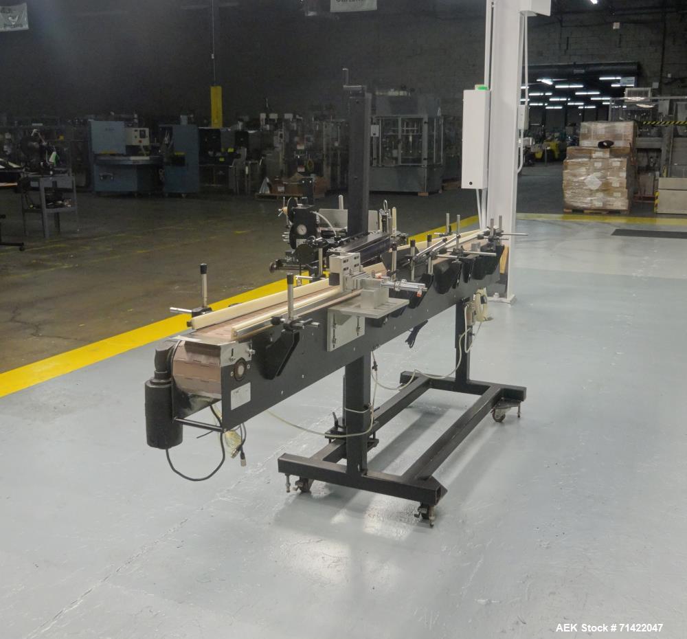 Used Auto Labe Model 550 Pressure Sensitive Spot Labeler.