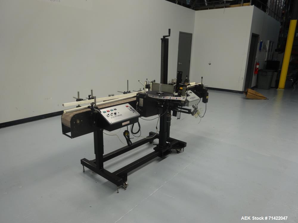 Used Auto Labe Model 550 Pressure Sensitive Spot Labeler.