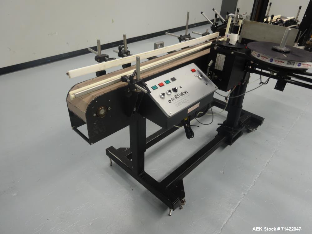 Used Auto Labe Model 550 Pressure Sensitive Spot Labeler.
