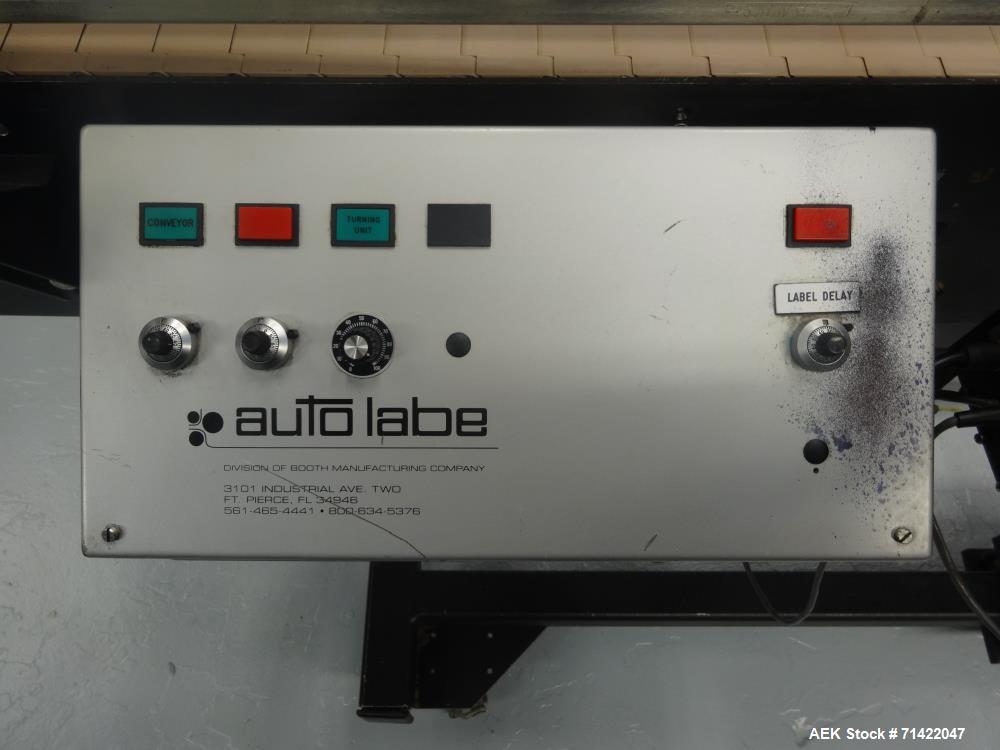 Used Auto Labe Model 550 Pressure Sensitive Spot Labeler.