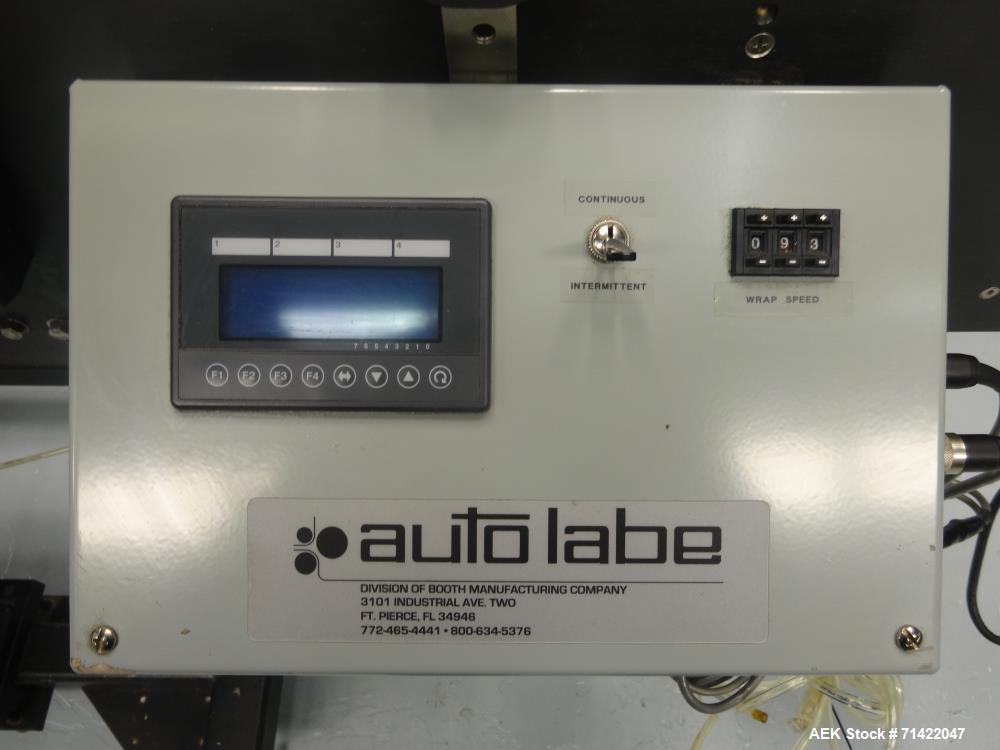 Used Auto Labe Model 550 Pressure Sensitive Spot Labeler.