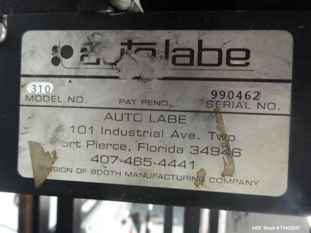 Used Auto Labe Model 550 Pressure Sensitive Spot Labeler.