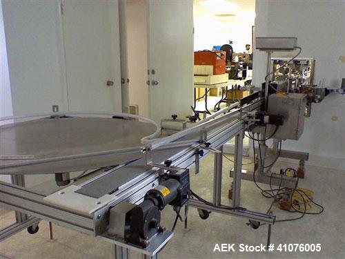Used CVC Wraparound Pressure Sensitive Labeller. Model CVC-300. Stainless Steel.