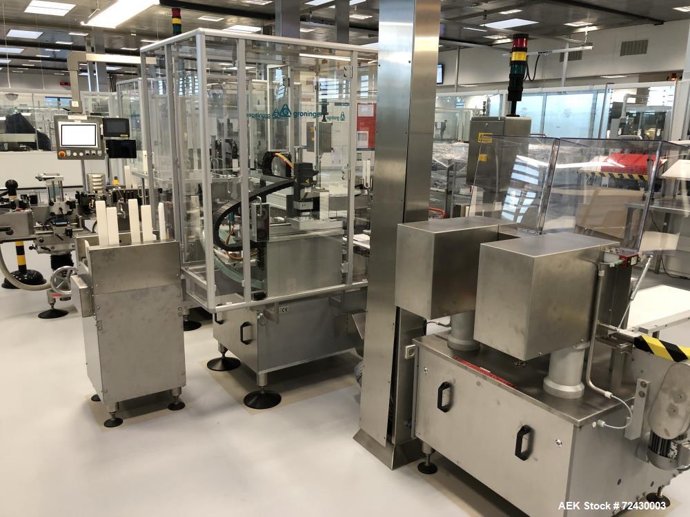 Used Groninger + Co GmbH Labeling Line