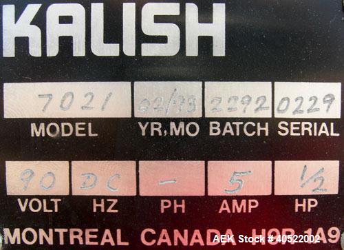 Used Kalish Labeler, Model 6805