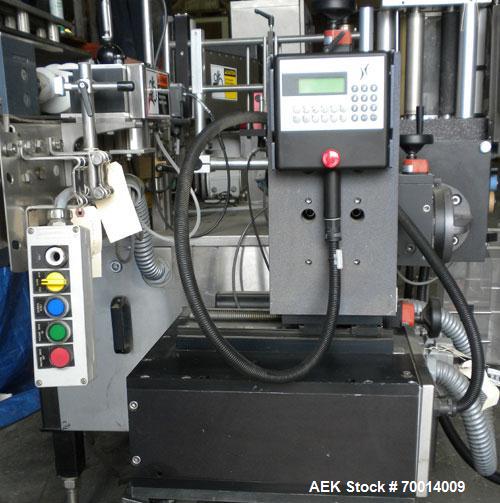 Used Krones Automatic Pressure Sensitive Labeler, Model AUTOCOL. 3/60/460V