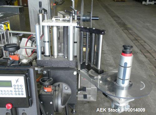 Used Krones Automatic Pressure Sensitive Labeler, Model AUTOCOL. 3/60/460V