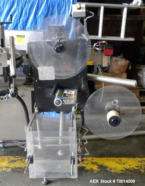 Used Krones Automatic Pressure Sensitive Labeler, Model AUTOCOL. 3/60/460V