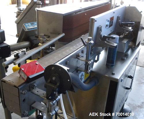 Used Krones Automatic Pressure Sensitive Labeler, Model AUTOCOL. 3/60/460V
