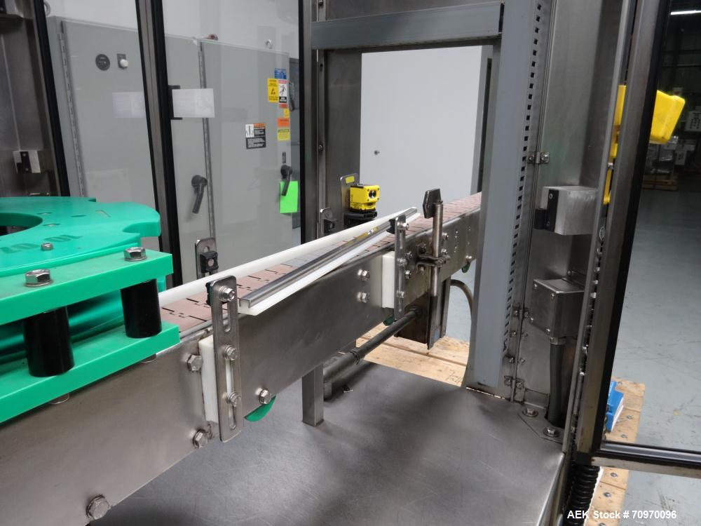 Used Krones 9-Head Rotary Labeler, Model Autocol.