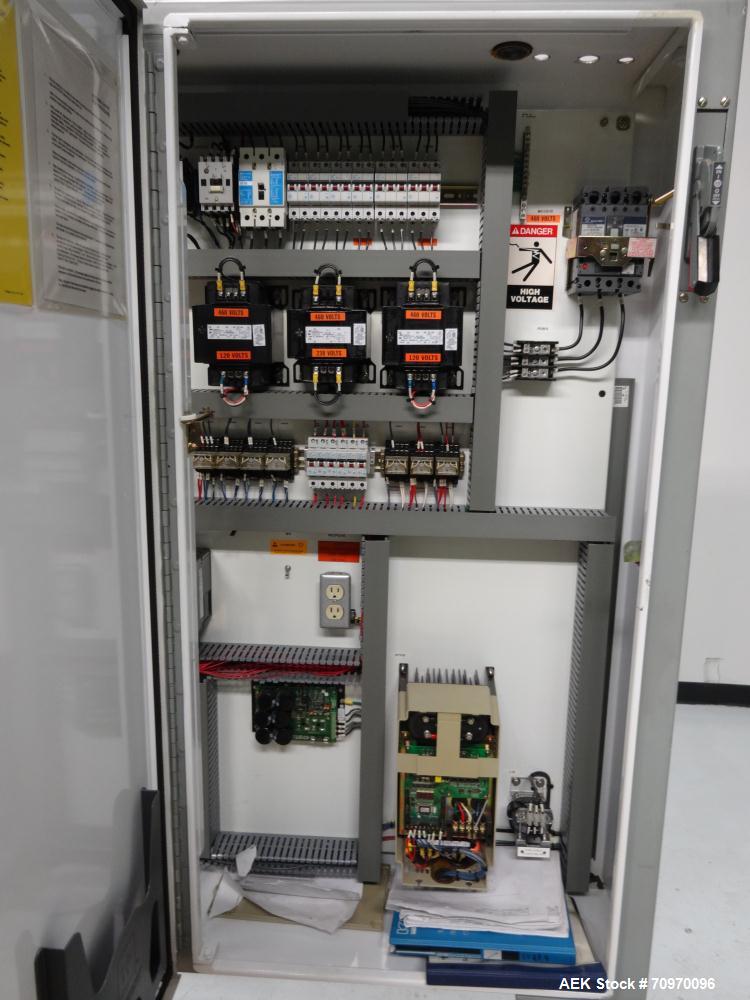 Used Krones 9-Head Rotary Labeler, Model Autocol.